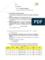 Informe de Cinetica Quimica