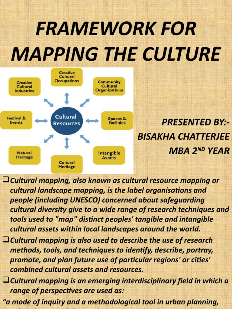Cultural Mapping Framework Overview | PDF | Communication | Psychology