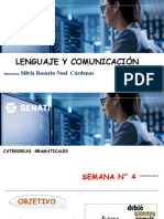 Semana N°4 Categorias Gramaticales