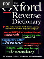 Idoc Pub The Oxford Reverse Dictionary Pdf Aircraft Peritoneum