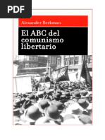 Alexander Berkman - El ABC Del Comunismo Libertario