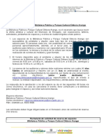 Formato Solicitud de Espacios Bppcda.2018