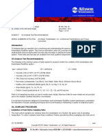 PPM Parts Per Million CST Centistokes ML Milliliter: Installation of Push Button Sampling Valve