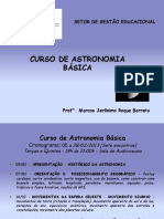 01 Curso de  Astronomia Básica - Histórico
