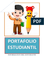 Ejemplo de Portafolio Estudiantil 3°pa