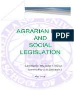 Reviewer Agrarian Law and Social Legislation 1