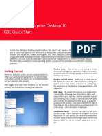 SUSE® Linux Enterprise Desktop 10 KDE Quick Start: Getting Started