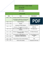 Special Panel Meeting Agenda 25 April 2020 v7