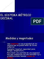 El Sistema Metrico Decimal