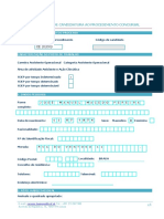 Candidatura a Concurso Público