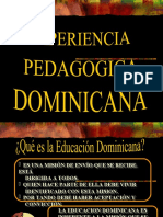Experiencia Pedagógica Dominicana