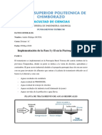 D1 - Implementación de la Fase I y II en la Parroquia Totoras