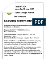 Solicitud de Pase Personal Laboral PDF