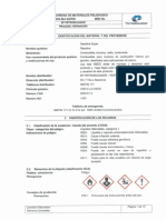 MSDS Combustibles PDF