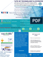 Role of Online Teaching Pedagogy and ICT tools in Outcome Based Education