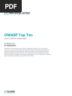 OWASP Top 10 Sample Report