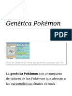 Genética Pokémon - WikiDex, La Enciclopedia Pokémon