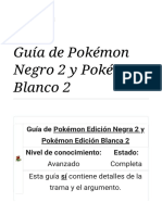 Guía de Pokémon Negro 2 y Pokémon Blanco 2 - WikiDex, La Enciclopedia Pokémon