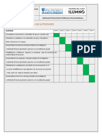 1.3.cronograma de Actividades: Actividad