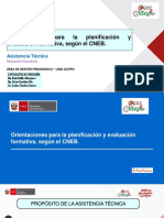 Orientaciones para la Evaluación Formativa - Secundaria - UGEL Satipo - Rode Huillca, Víctor Bastidas, Carlos Sánchez