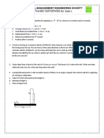 Dynamic Reviewer For Quiz 1: Industrial Management Engineering Society