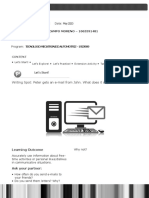 Actividad 4 WRITING SPOT An E-Mail For Peter - Cesar Campo