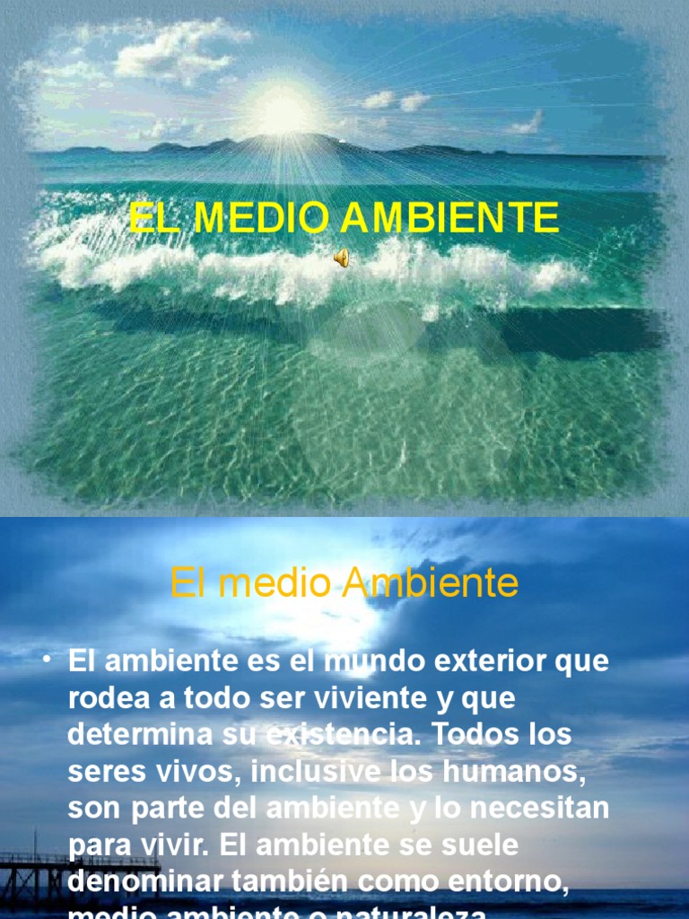 Medio Ambiente | PDF | Entorno natural | Clima