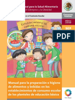 Manual de Prepracion de Alimentos