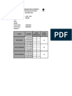 Programación Académica Especialista en Excel