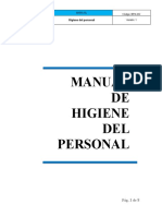 BPM-M2 Higiene Del Personal