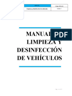 BPM-M3 Limpieza y Desinfeccion de Vehiculos
