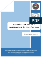 Onk2019 Absztraktkotet PDF