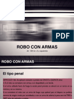 Robo Con Armas: Art. 166 Inc. 2) y Siguientes