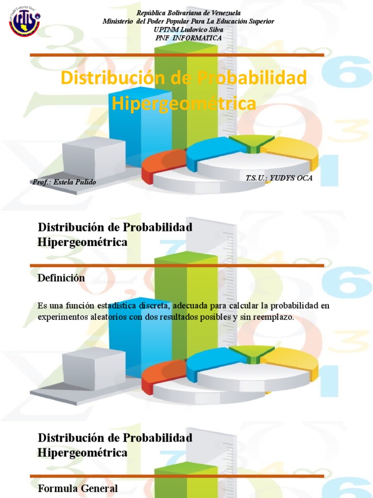 Probabilidad Hipergeométrica Explicada | PDF | Probabilidad ...