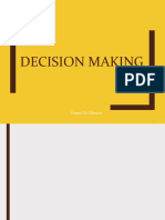 Decision Making: Donna MC Kinnon