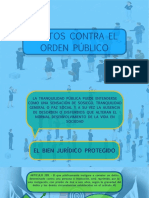 Delitos Contra El Orden Público