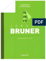 12. Jerome Bruner. La psicología cultural