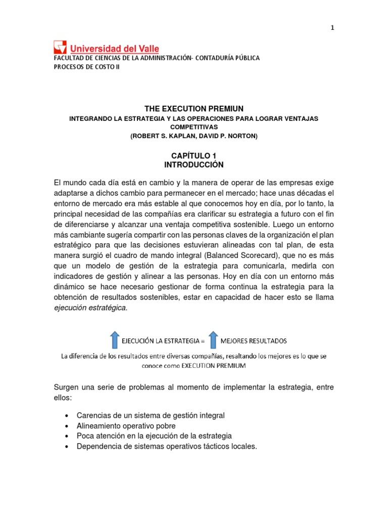 4.the Execution Premium PDF Planificación Presupuesto