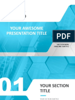 Your Awesome Presentation Title: An Even More Amazing Subtitle