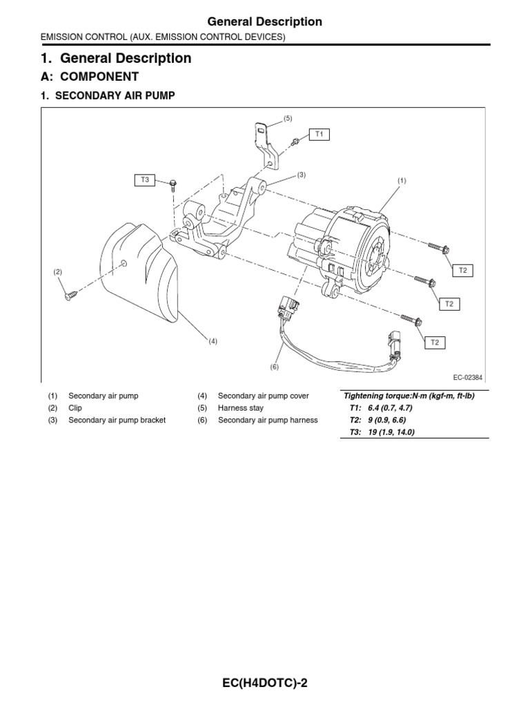 Emission+Control+ (Aux +Emission+Control+Devices) + (H4DOTC) PDF Valve Pipe (Fluid Conveyance)