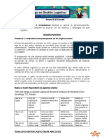 Semana 20 Al 24 de Abril Actividad Numero 4-: Competencia: Costear La Cadena de Aprovisionamiento