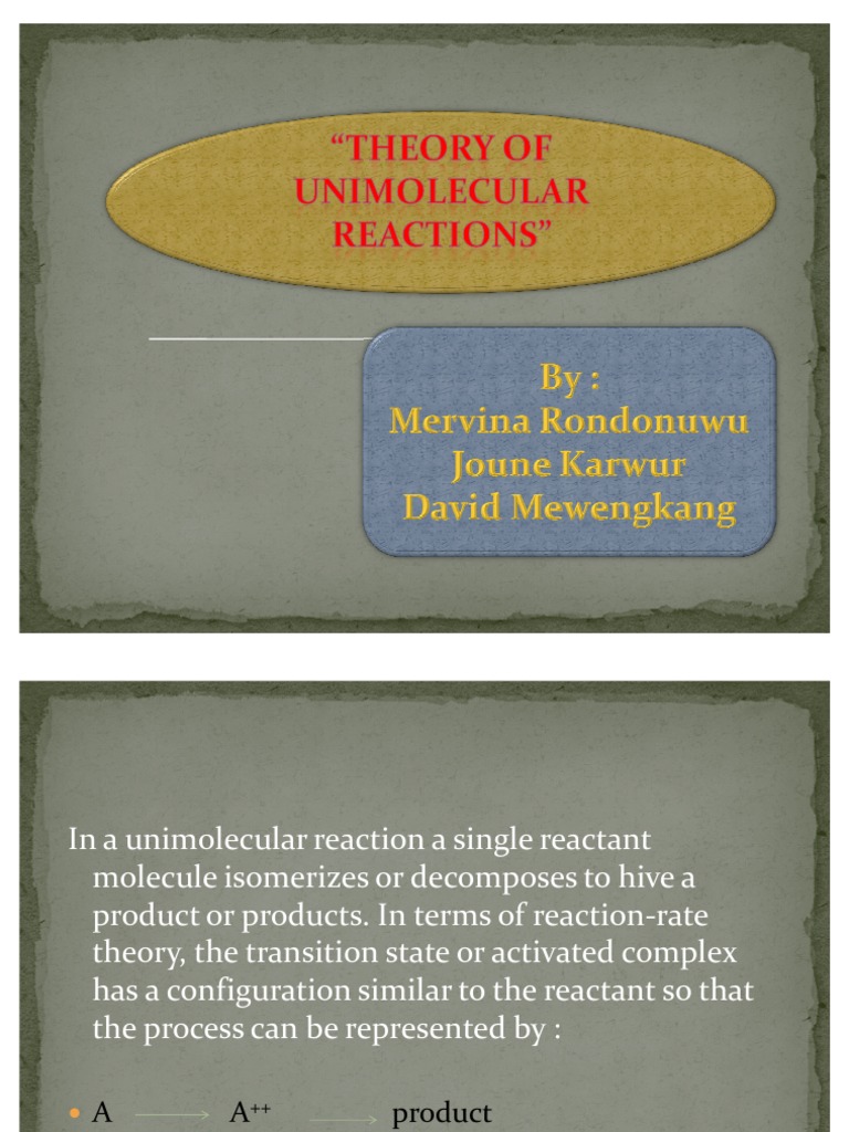 Power Point Kinetika | PDF | Chemical Kinetics | Chemical Reactions