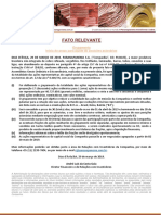 Grupamento de ações da Paranapanema terá prazo de 30 dias