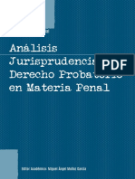 Analisis Jurisprudencial Derecho probatorio en materia penal.pdf
