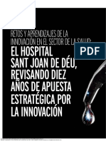Retos y Aprendizajes de La Innovación en El Sector de La Salud El Hospital Sant Joan de Déu