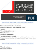 Derecho Individual Del Trabajo en Preguntas y Respuestas