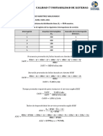 Calculos Índices Calidad Confiabilidad