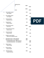 Adjusting Entries and Financial Statements