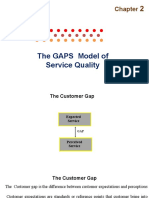 The GAPS Model of Service Quality