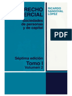 Derecho Comercial - Ricardo Sandoval Lopez - Sociedad de Personas y Capital